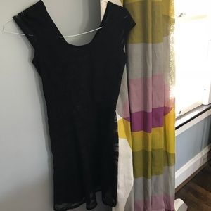 Black Summer lace dress